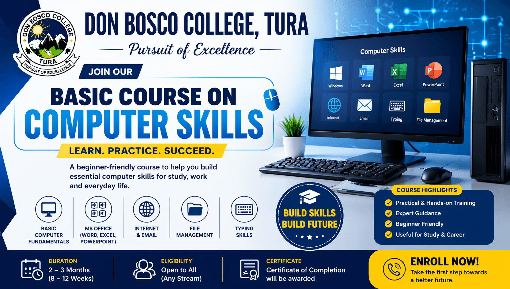 Basic Course on Computer Skills