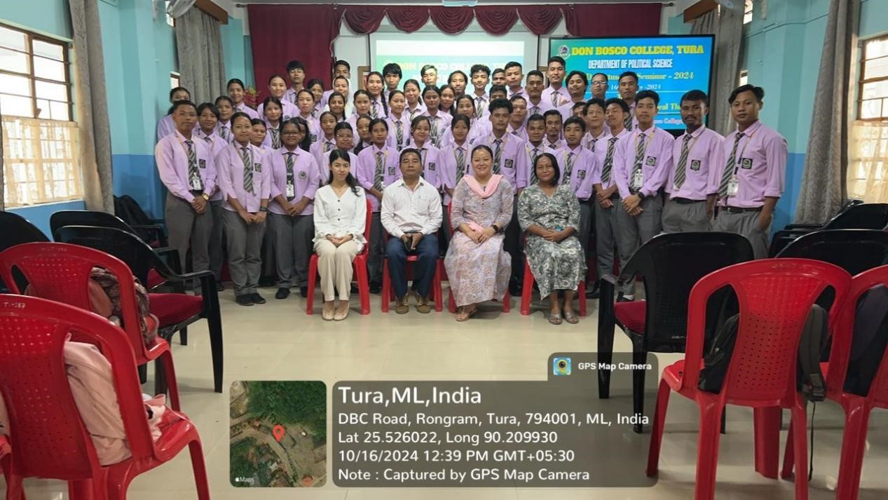 On 16 October 2024, the Department of Political Science